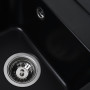 Зображення Гранітна мийка для кухні VALESO KORRADO 4050 матова Чорна ИМ Light-Deco 1 