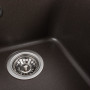 Зображення Гранітна мийка для кухні VALESO KORRADO 4050 матова Темна скеля ИМ Light-Deco 4 