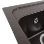 Зображення Гранітна мийка для кухні VALESO KORRADO 4050 матова Темна скеля ИМ Light-Deco 3 