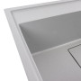 Зображення Кухонна мийка гранітна VALESO 6050 SHERLIT (сірий металік) ИМ Light-Deco 4 