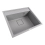 Зображення Кухонна мийка гранітна VALESO 6050 SHERLIT (сірий металік) ИМ Light-Deco 2 