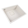 Изображение Кухонна гранітна мийка 5444 AMELI VALESO біла в крапку ИМ Light-Deco 6 