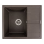 Изображение Гранітна мийка для кухні Platinum 5851 ARIA матова Темна скеля ИМ Light-Deco 