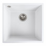 Зображення Гранітна мийка для кухні VALESO RUBA 4040 матова Білосніжний ИМ Light-Deco 