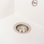Изображение Гранітна мийка для кухні VALESO SOLID 7843 матова Білосніжна ИМ Light-Deco 4 