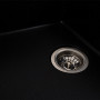 Изображение Гранітна мийка для кухні VALESO ZIRKONE 6250 матова Чорний металік ИМ Light-Deco 2 