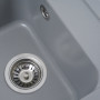 Зображення Гранітна мийка для кухні VALESO KORRADO 4050 матова Сірий металік ИМ Light-Deco 1 