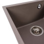 Изображение Гранітна мийка для кухні VALESO ROXY 3744 матова Дюна ИМ Light-Deco 4 