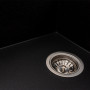 Зображення Гранітна мийка для кухні VALESO AZURIT 7950 матова Чорний металік ИМ Light-Deco 2 
