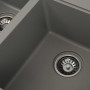 Зображення Гранітна мийка для кухні VALESO HARMONY 7850 матова Сірий металік ИМ Light-Deco 5 