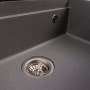 Изображение Гранітна мийка VALESO IRENA 6846 матова Сірий мусон ИМ Light-Deco 7 
