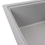 Изображение Гранітна мийка VALESO GALANS 7850 матова Сірий металік ИМ Light-Deco 4 