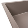 Зображення Гранітна мийка для кухні Platinum 8650 DIAMOND матова Дюна ИМ Light-Deco 3 