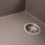 Зображення Гранітна мийка для кухні Platinum 8650 DIAMOND матова Дюна ИМ Light-Deco 4 