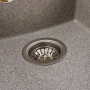 Зображення Гранітна мийка для кухні VALESO ROXY 3744 матова Сіра ИМ Light-Deco 5 