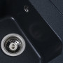 Зображення Гранітна мийка для кухні VALESO KORRADO 4050 матова Антрацит ИМ Light-Deco 2 