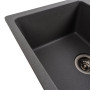 Изображение Гранітна мийка для кухні VALESO 6250 ZIRKONE матовий Сірий мусон ИМ Light-Deco 1 
