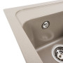 Зображення Гранітна мийка для кухні VALESO KORRADO 4050 матова Титан ИМ Light-Deco 2 