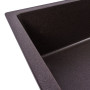 Зображення Гранітна мийка для кухні VALESO DIAMOND 8650 матова Гренадін ИМ Light-Deco 3 