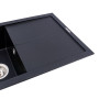 Изображение Гранітна мийка для кухні VALESO SOLID 7843 матова Чорний металік ИМ Light-Deco 2 