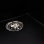 Зображення Гранітна мийка для кухні VALESO ROXY 3744 матова Чорна ИМ Light-Deco 4 