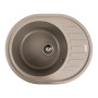 Изображение Гранітна мийка для кухні VALESO SOUL 6250 матова Титан ИМ Light-Deco 