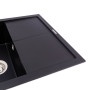 Изображение Гранітна мийка VALESO CRIPTA 6550 матова Чорна ИМ Light-Deco 2 