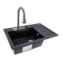 Зображення Гранітна мийка VALESO ATRUM 7950 матова Чорна ИМ Light-Deco 2 