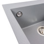Изображение Гранітна мийка VALESO GALAX 5050 матова Сірий металік ИМ Light-Deco 3 