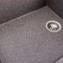 Зображення Гранітна мийка для кухні Platinum 8650 DIAMOND матова (мікс) ИМ Light-Deco 4 