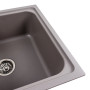 Зображення Гранітна мийка для кухні Platinum 7950 Equatoria матова Дюна ИМ Light-Deco 2 