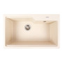 Зображення Гранітна мийка для кухні VALESO NIKA 7545 матова Пісок ИМ Light-Deco 