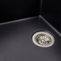 Изображение Гранітна мийка для кухні VALESO ZIRKONE 6250 матова Чорна ИМ Light-Deco 2 