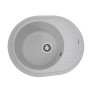 Изображение Гранітна мийка для кухні VALESO SOUL 6250 матова Біла в крапку ИМ Light-Deco 