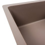Изображение Гранітна мийка для кухні VALESO 7850 ROMA матова Дюна ИМ Light-Deco 2 