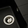 Зображення Гранітна мийка для кухні VALESO VERONA 7850 матова Чорна ИМ Light-Deco 4 
