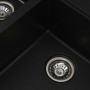 Зображення Гранітна мийка для кухні VALESO HARMONY 7850 матова Чорний металік ИМ Light-Deco 1 