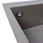 Изображение Кухонна гранітна мийка 5750 DAVINA VALESO сірий мусон ИМ Light-Deco 3 