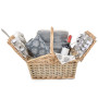 Зображення Кошик для пікніка Light House"Традиції" на 4 особи, білий (0503-029) ИМ Light-Deco 