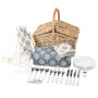 Зображення Кошик для пікніка Light House"Традиції" на 4 особи, білий (0503-029) ИМ Light-Deco 1 