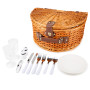 Зображення Кошик для пікніка Light House"Етно" на 4 особи, коричневий (0503-023) ИМ Light-Deco 1 
