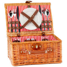 Кошик для пікніка Light House"На пляжі" на 2 особи, коричневий (0503-025)