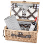 Зображення Кошик для пікніка Light House"Родина" на 6 осіб, коричневий (0503-027) ИМ Light-Deco 