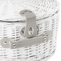 Зображення Кошик для пікніка Light House "Релакс" на 2 особи, білий (0503-017) ИМ Light-Deco 4 