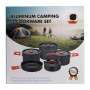 Зображення Набор туристической посуды в сумке для похода и кемпинга: кастрюля, сковорода, чайник HP39578C ИМ Light-Deco 9 