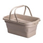 Зображення Складаний кошик для пікніка з кришкою-столиком Light House LG-30125 BEG Бежева ИМ Light-Deco 1 