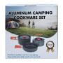 Зображення Набор туристической посуды в сумке для похода и кемпинга: кастрюля, сковорода, чайник HP39577C ИМ Light-Deco 10 