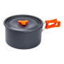 Зображення Набор туристической посуды в сумке для похода и кемпинга: кастрюля, сковорода, чайник HP39577C ИМ Light-Deco 2 