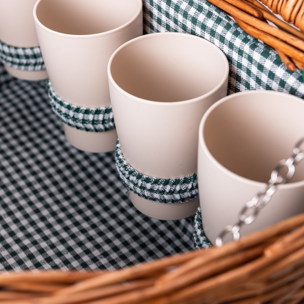 Зображення Кошик для пікніка Light House LG-30122 на 4 особи, коричневий ИМ Light-Deco 4 