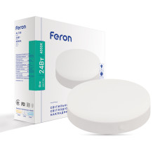 Светодиодный накладной светильник Feron AL708 24Вт 4000K белый